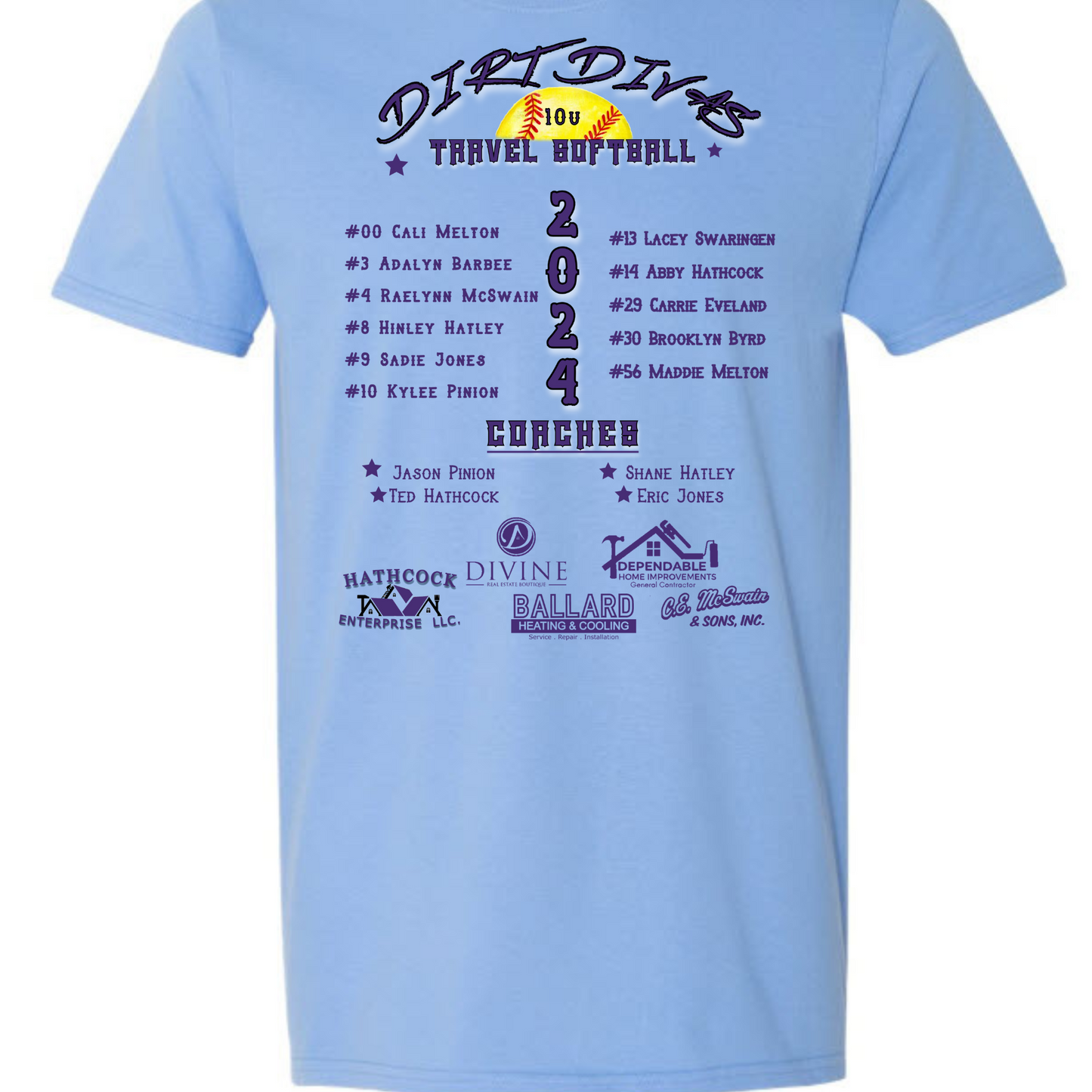 Dirt Divas Spirit wear